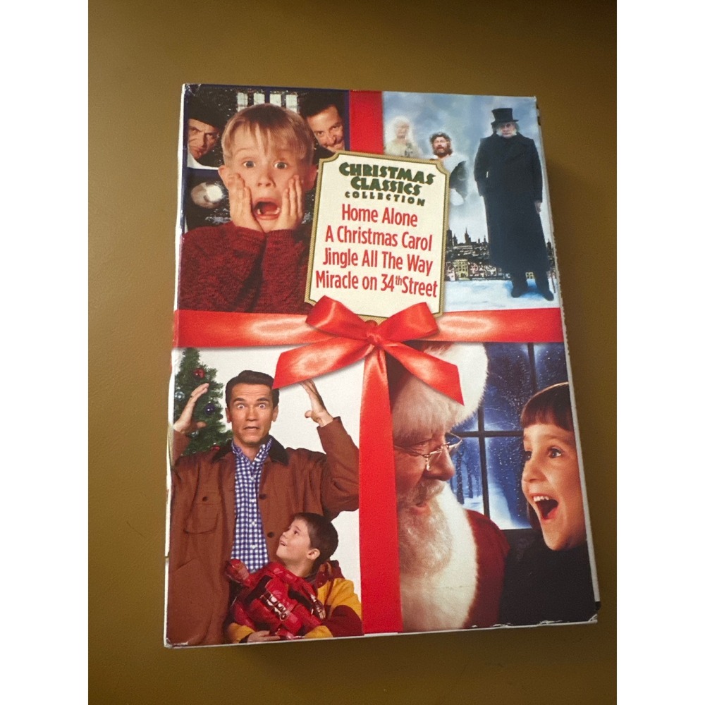 Christmas Classics Collection 4-DVD Set Home Alone Jingle‎ All The Way 2006 Fox